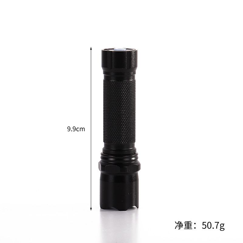 厂家直销手电筒多功能XPE强光手电筒 USB充电伸缩变焦强光电筒LED图