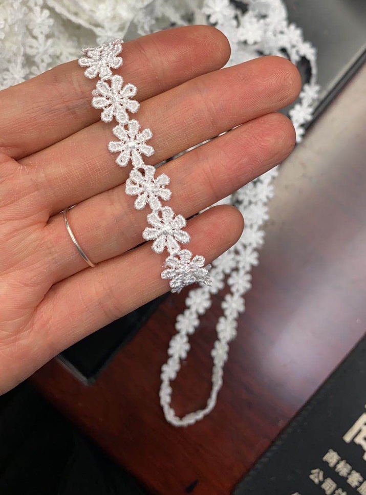 水溶刺绣花边米