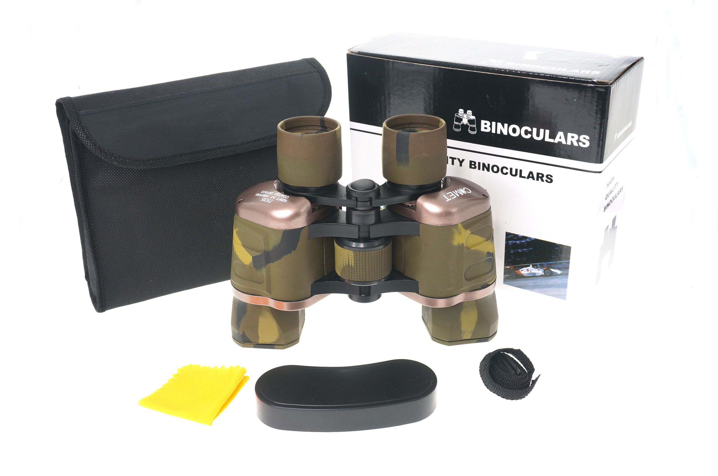 COMET工厂直销7X35沙迷二指印高清望远镜