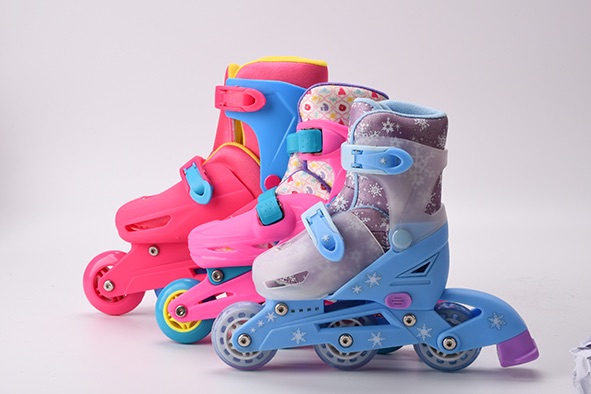 Q167 Inline skating shoes for children full figure