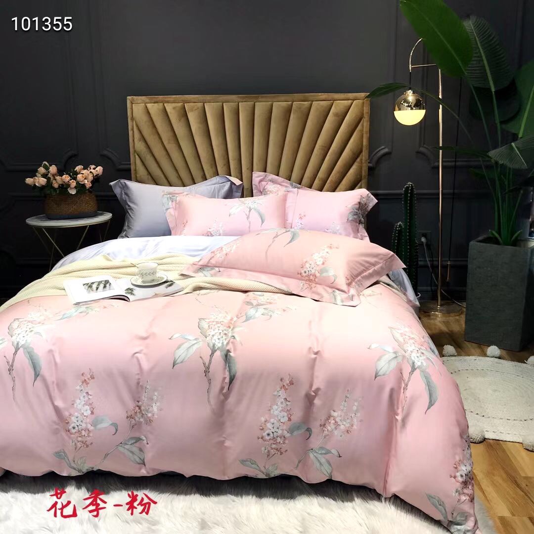新品60支印花长绒棉四件套！床上用品家纺被套详情图8