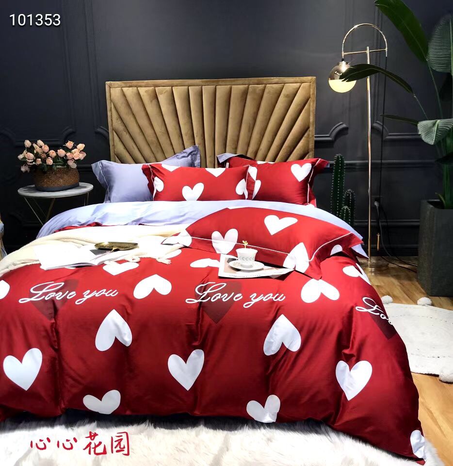 新品60支印花长绒棉四件套！床上用品家纺被套详情9