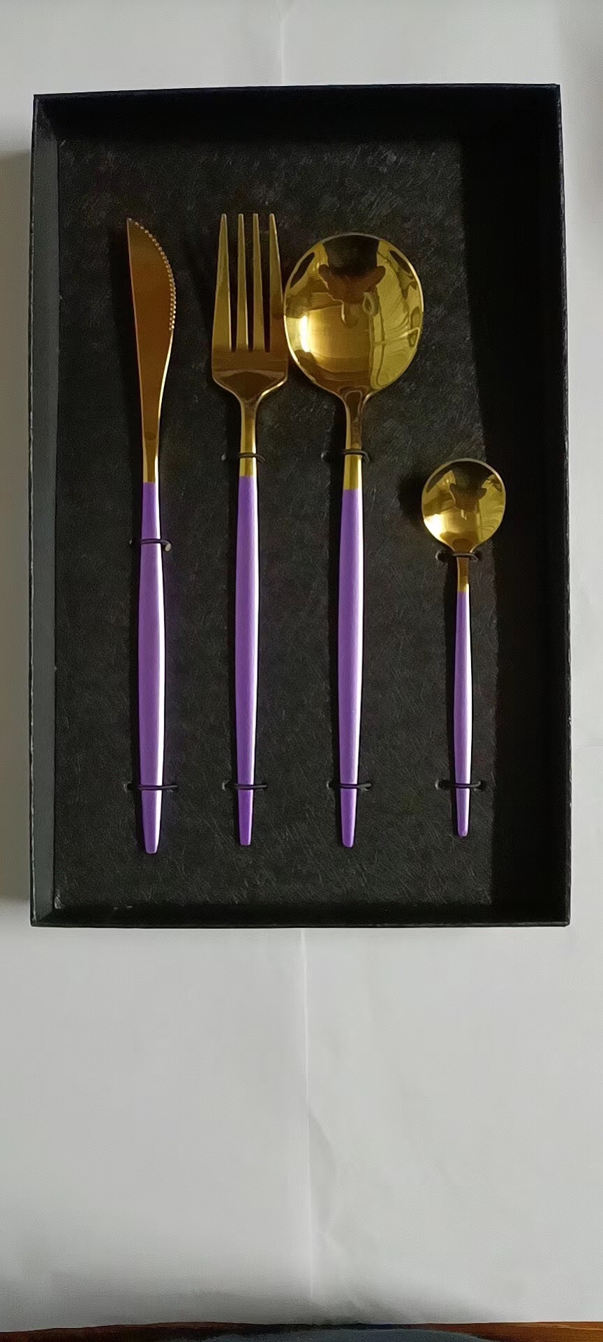 Bright Portuguese Knife, Fork And Spoon, Small Spoon, Four-Piece Set Item Picture