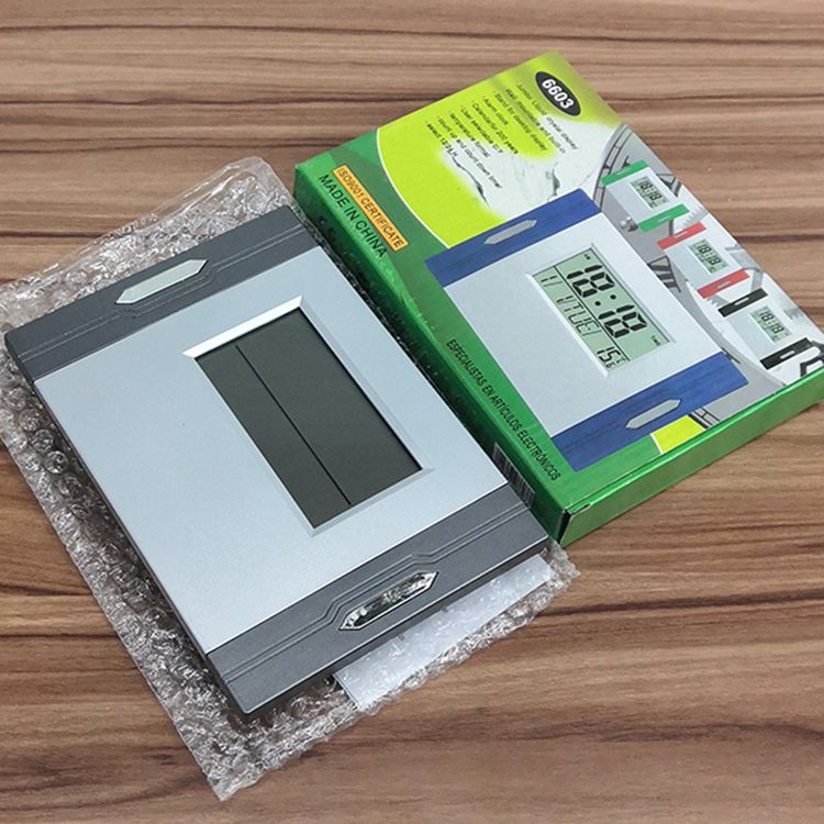 6603 perpetual calendar electronic clock, multi-functional large character clock, wall-mounted clock Specification image