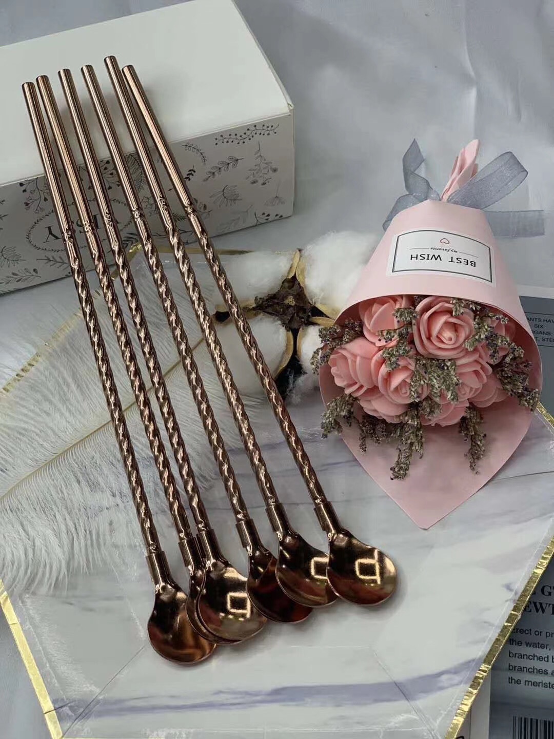 304 Material Straw Spoon Item Picture