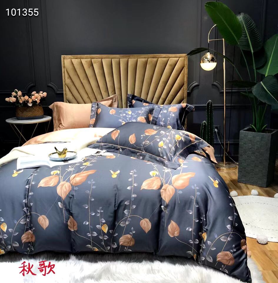 新品60支印花长绒棉四件套！床上用品家纺被套详情图9