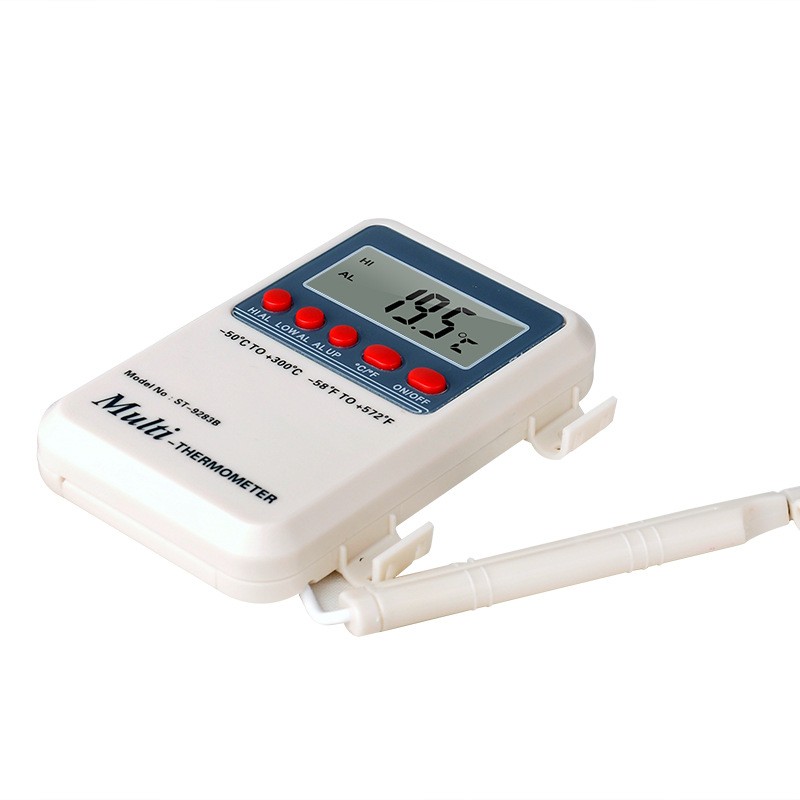ST-9283B电子烤箱温度计 探针视频温度计 测油温带报警功能详情图2
