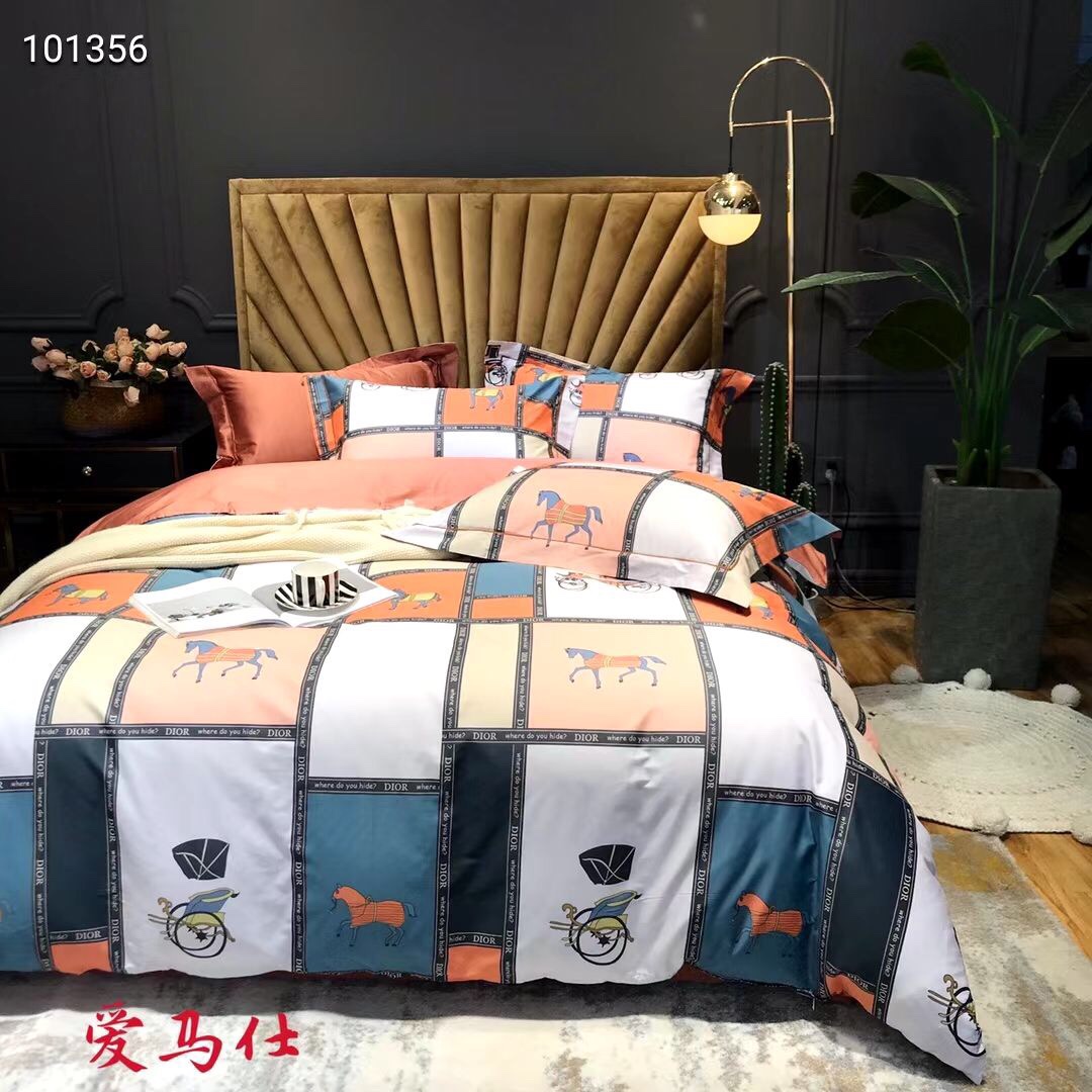 新品60支印花长绒棉四件套！床上用品家纺被套详情11