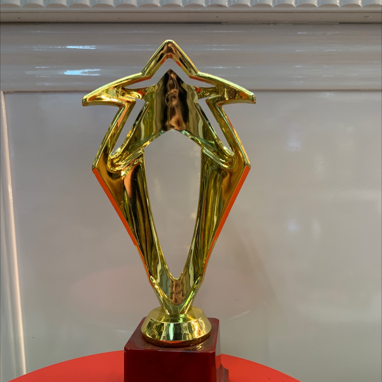奖杯实物图
