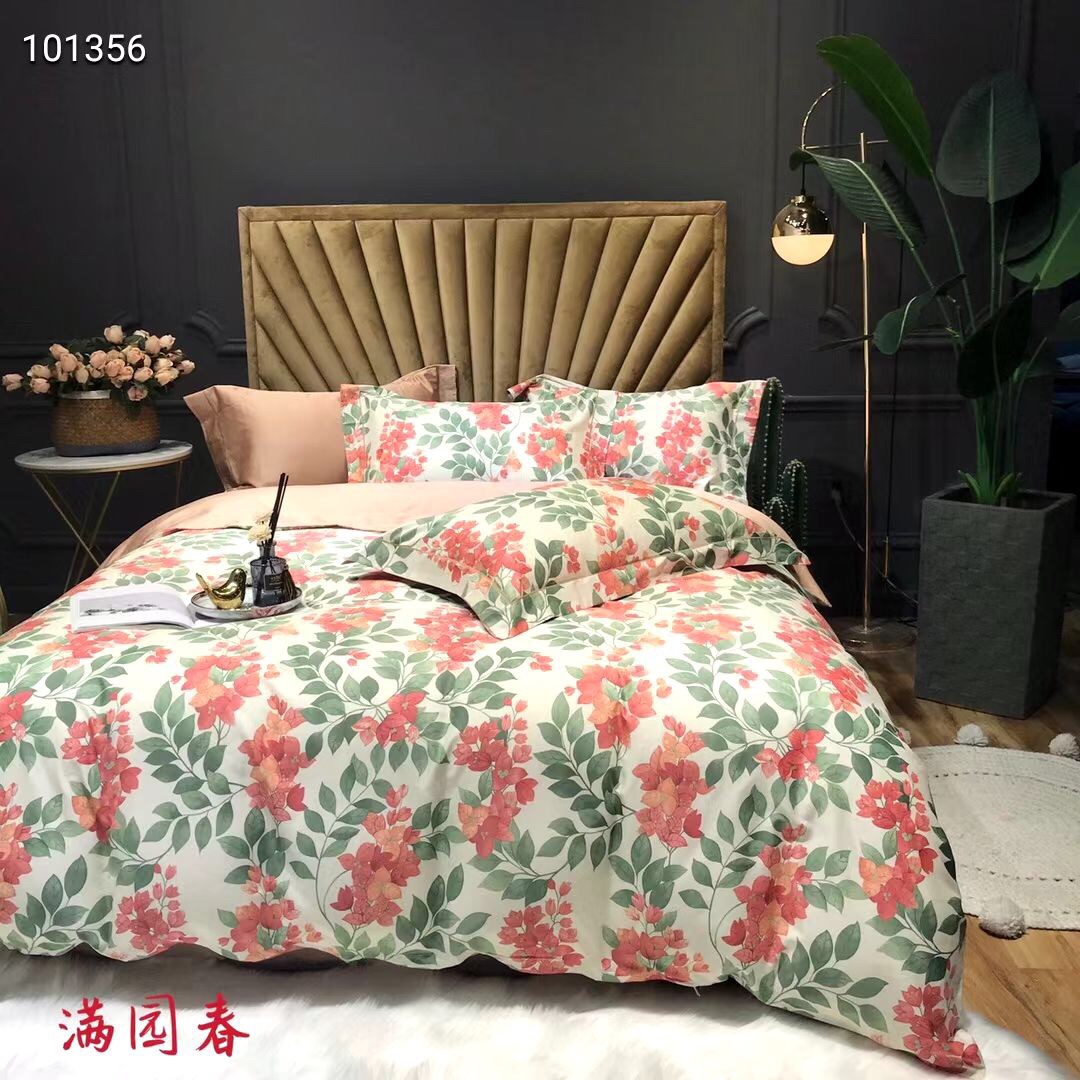 新品60支印花长绒棉四件套！床上用品家纺被套详情图10