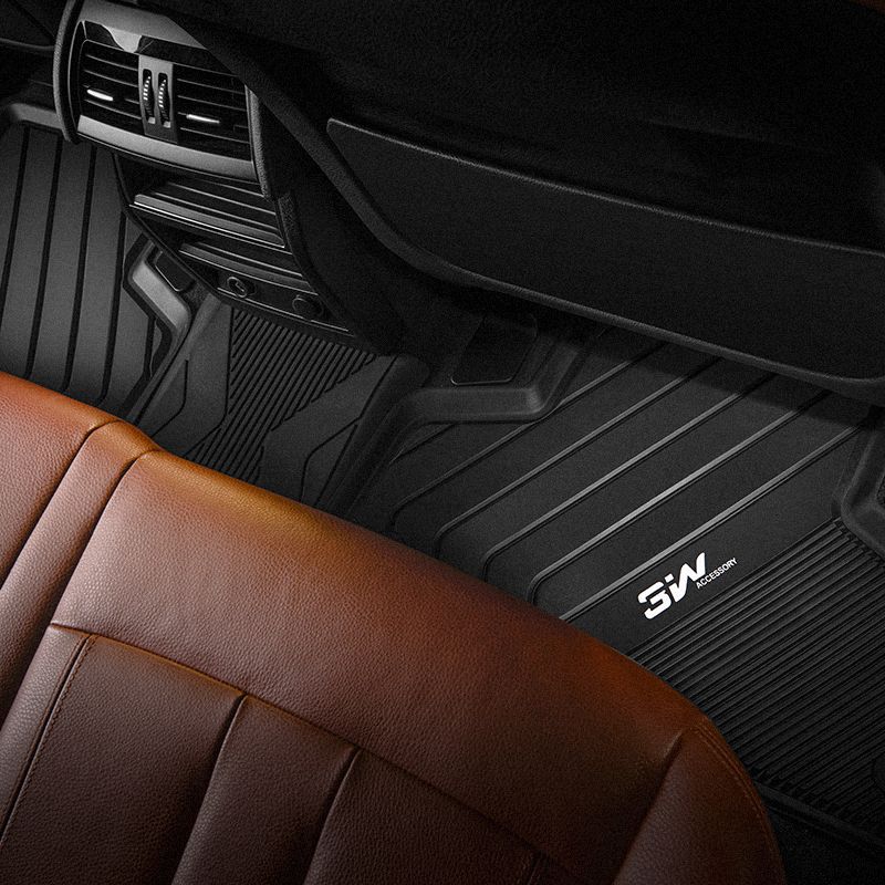 3W宝马X5专车专用脚垫 BMWX5 2020款2017款2016款2015款2014款全TPE细节图