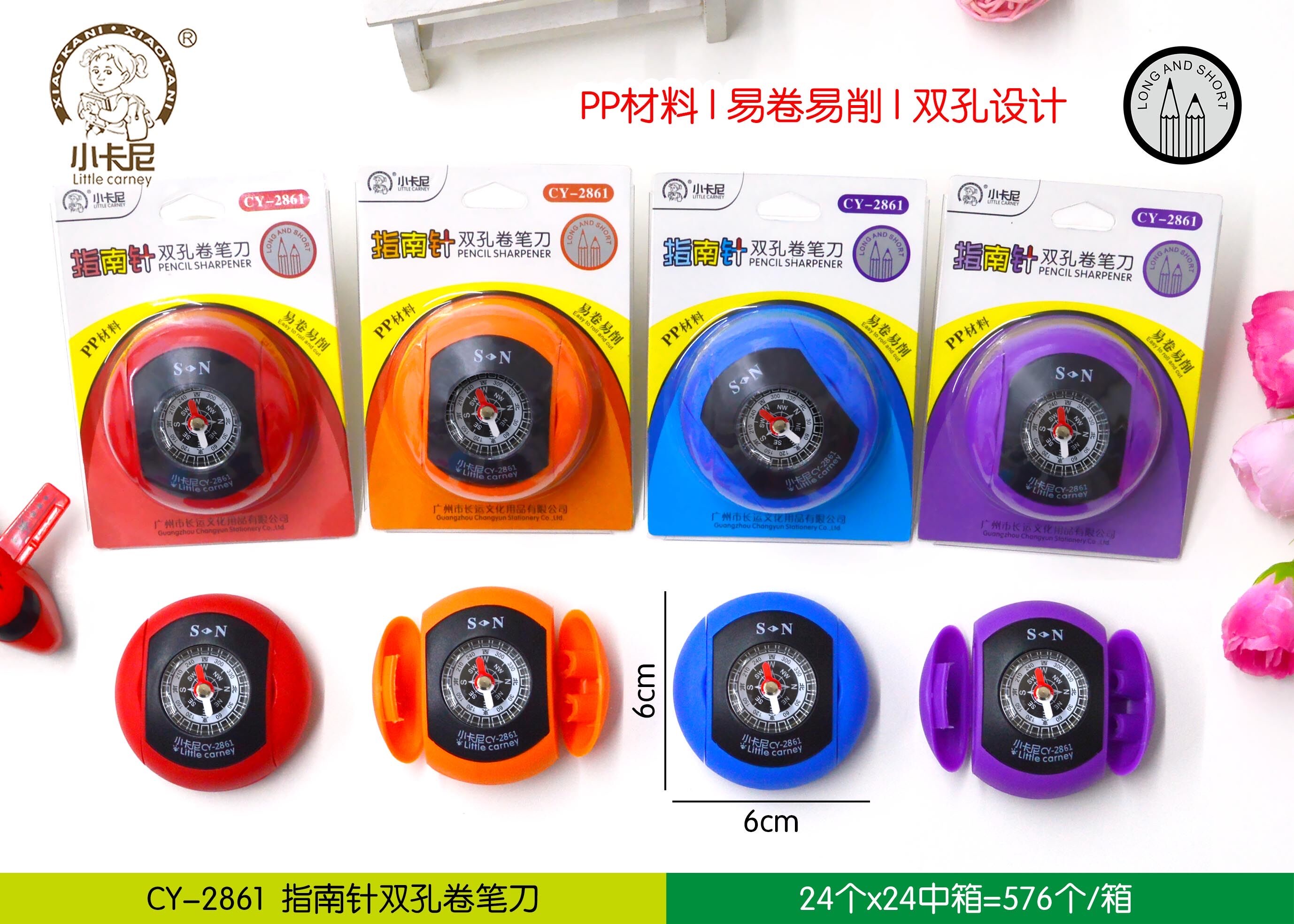 Compass pencil sharpener details Picture