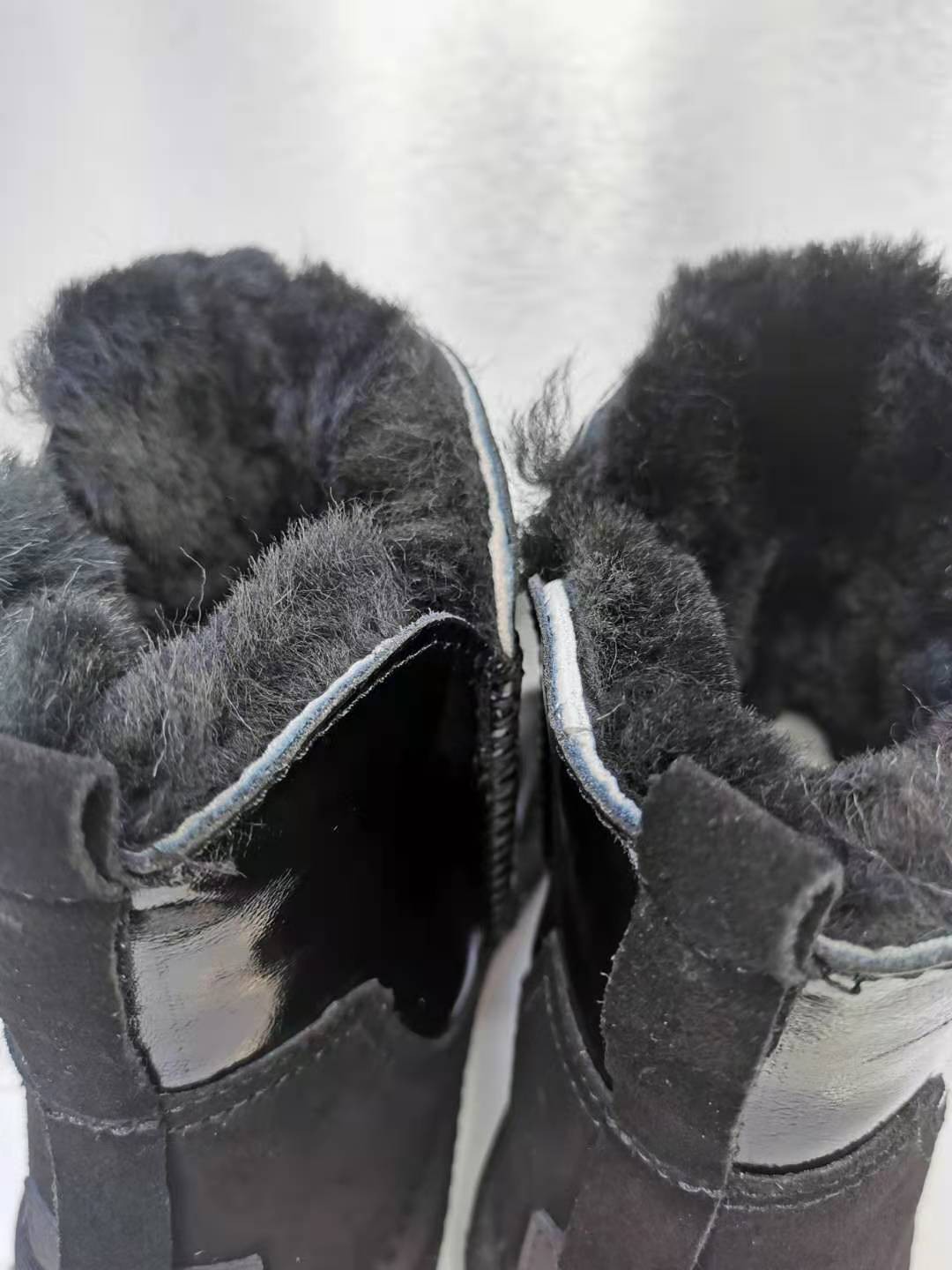 澳洲路易阿玛瑞雪地靴 羊皮拼接款雪地靴 羊绒羊毛雪地靴详情图7