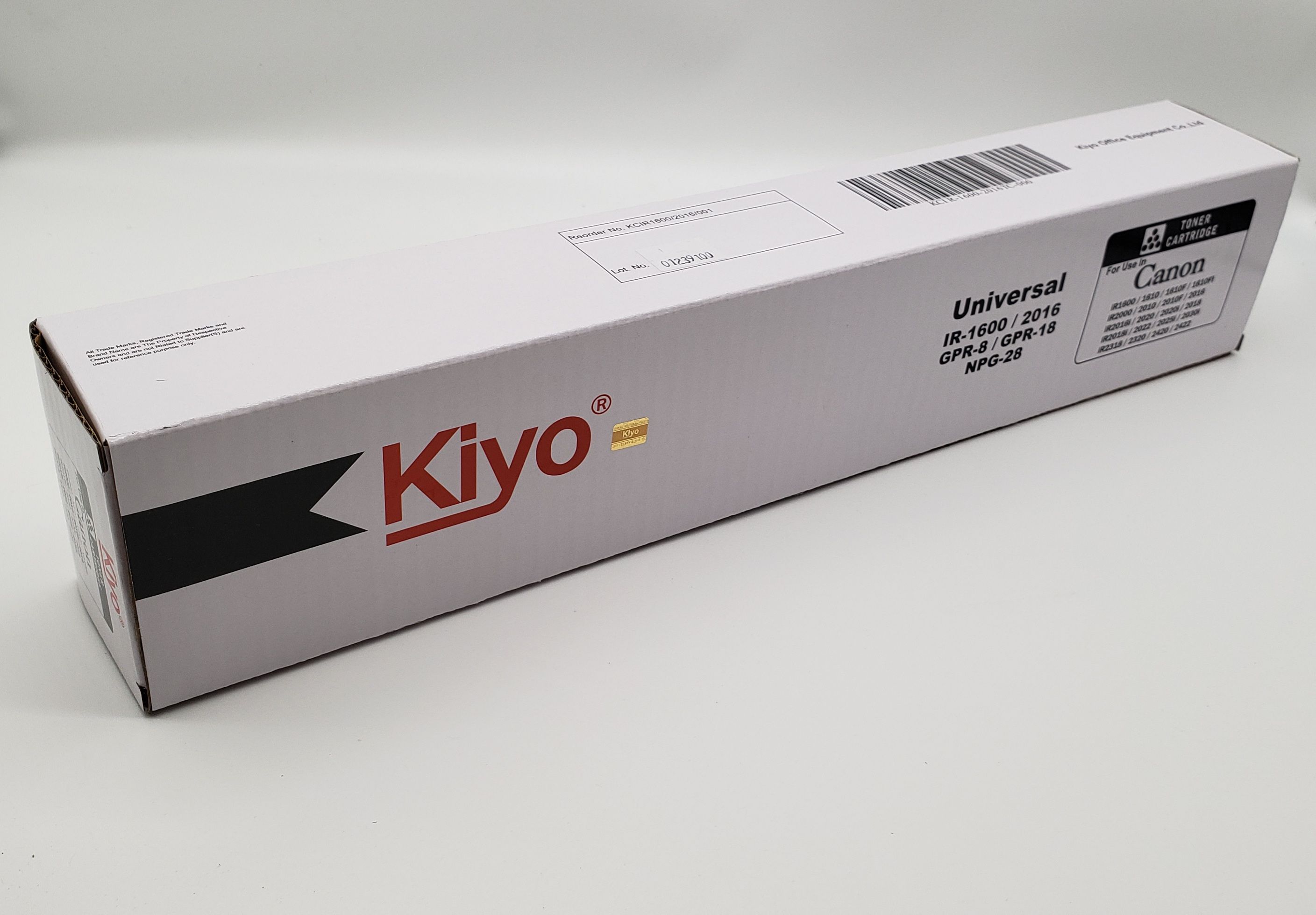 兼容佳能GPR-18粉盒    KIYO GPR-18 Toner Cartridge (400g)