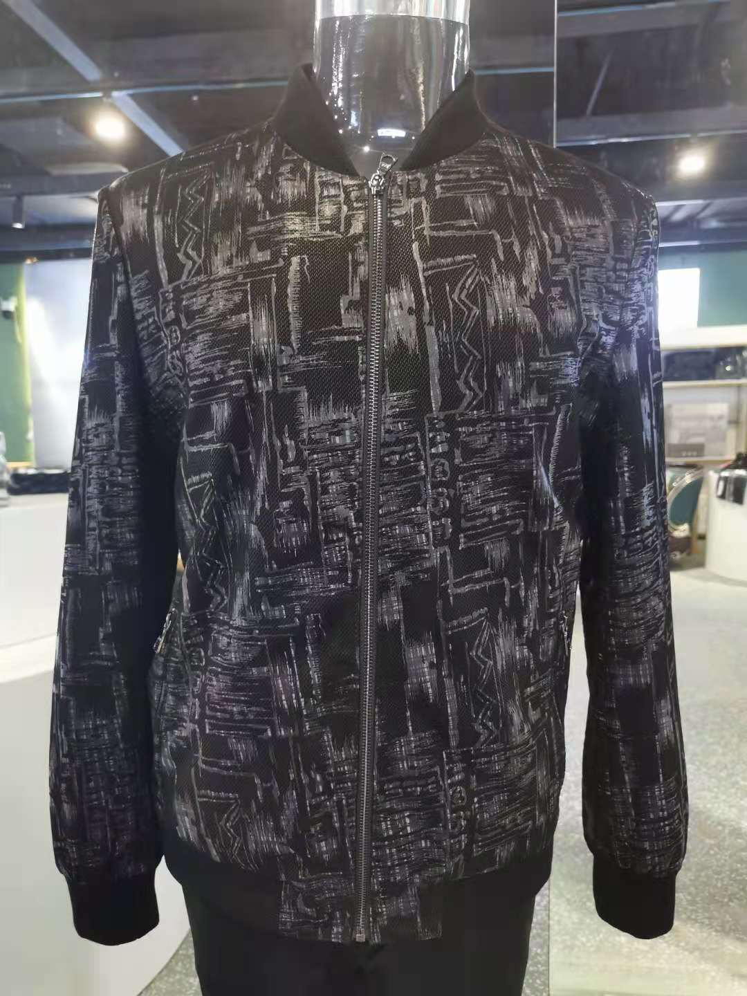 澳大利亚路易阿玛瑞男款秋冬休闲皮衣  绵羊皮皮衣 真皮皮衣