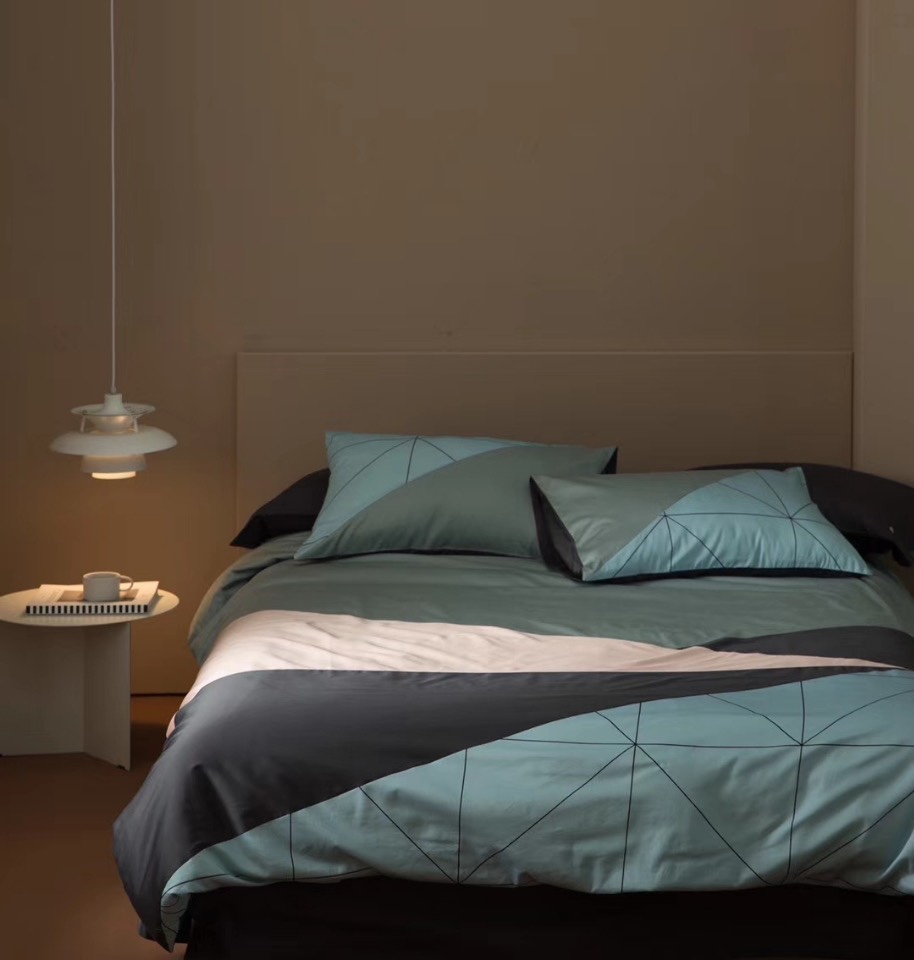 艾特丽轻奢家居床上用品纯棉四件套简欧风格被套床单枕套系列详情图3