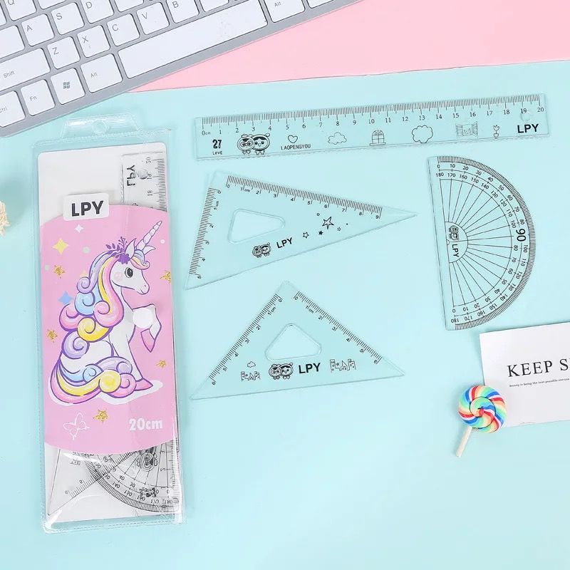 High quality Professional student  ruler set geometry set full figure