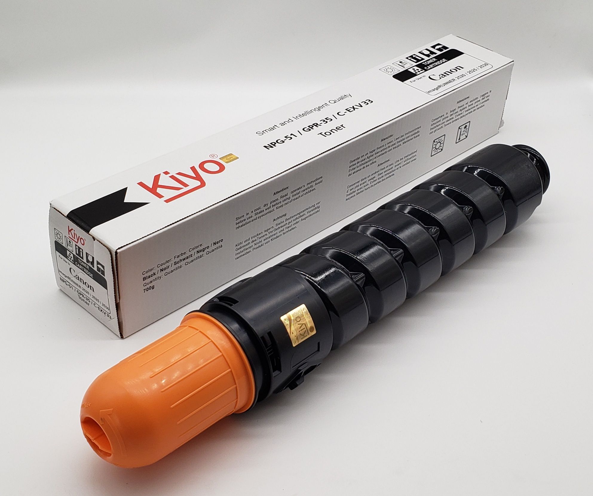 兼容佳能C-EXV33复印机粉盒  KIYO C-EXV33 Toner Cartridge (700g)