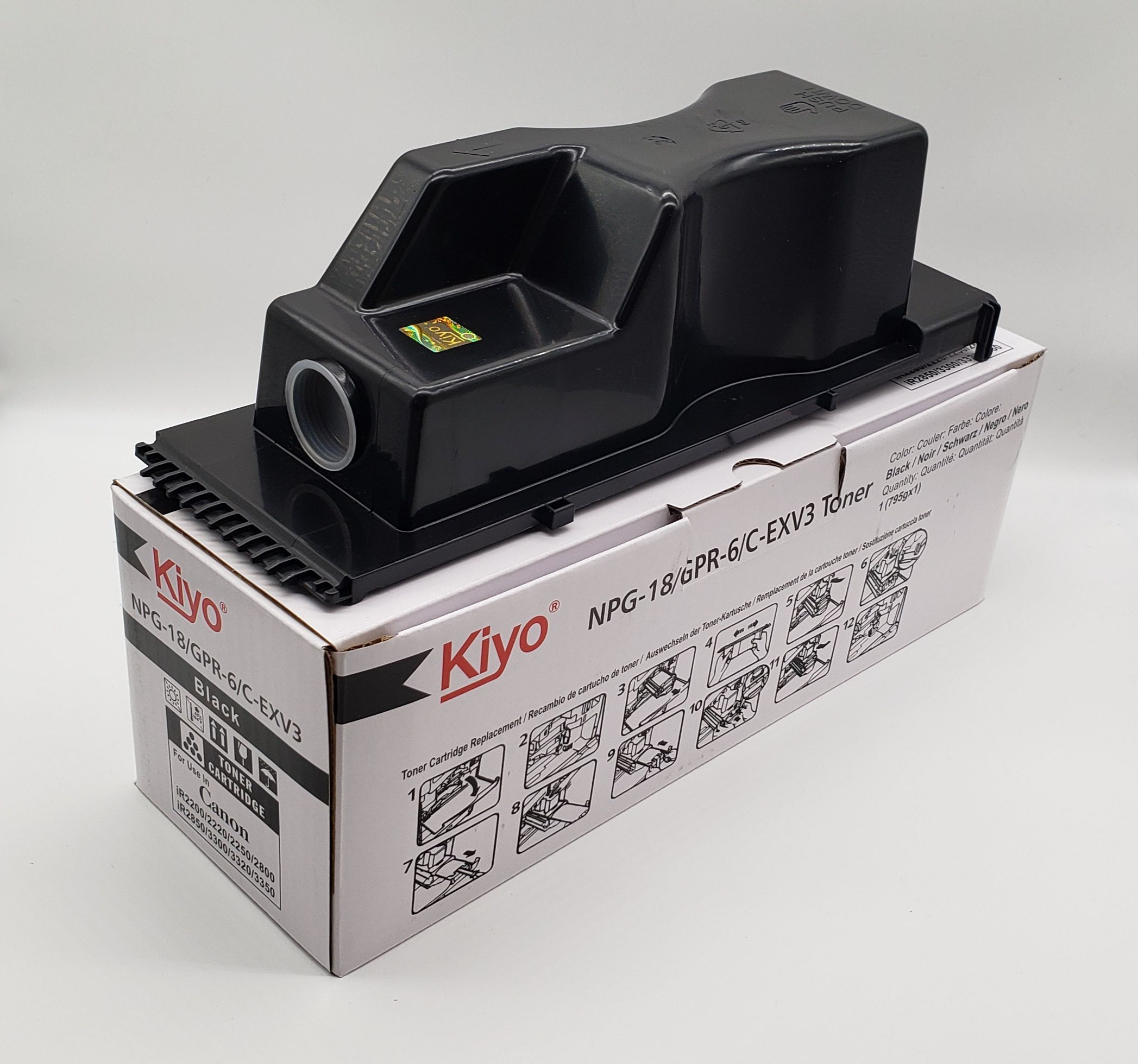 兼容佳能GPR-6粉盒    KIYO GPR-6 Toner Cartridge (700g)