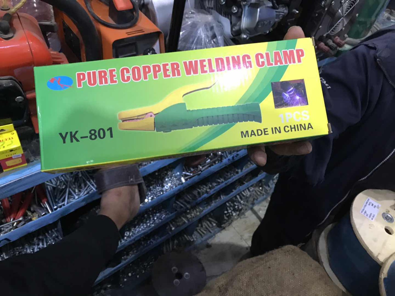 电焊钳不烫手小型电焊机焊把钳纯铜800A工业级焊夹紫铜300A/500A