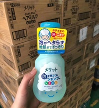 日本花王儿童泡沫洗发水/护发素