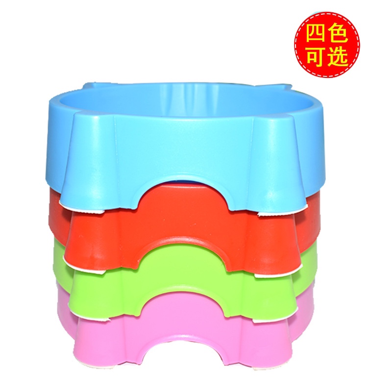 Pet supplies, pet food utensils, pet bowls, universal bowls for cats and dogs, small dog cartoon plastic bowls, anti-slip dog bowls Application Scenario