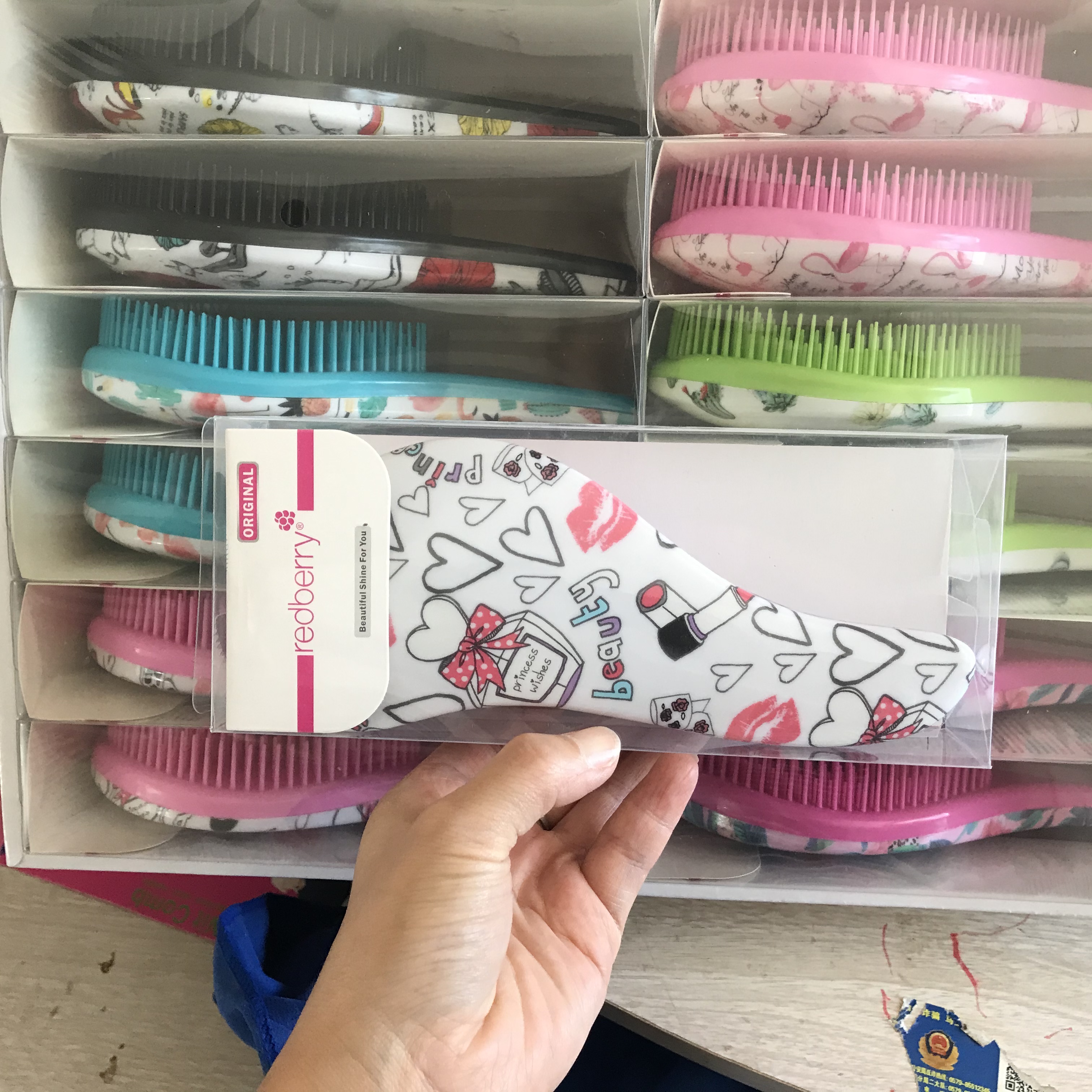 Big chicken leg hair comb