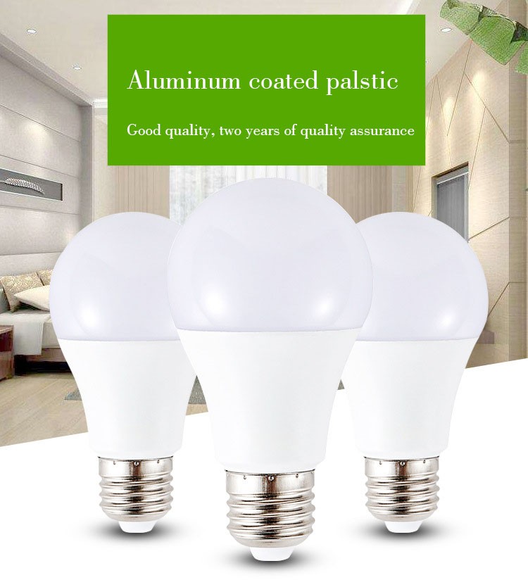 2019 hot sale Plastic cladding aluminum 2 years warranty best quality Wholesale 5w lamp High lumen led lighting bulb details Picture