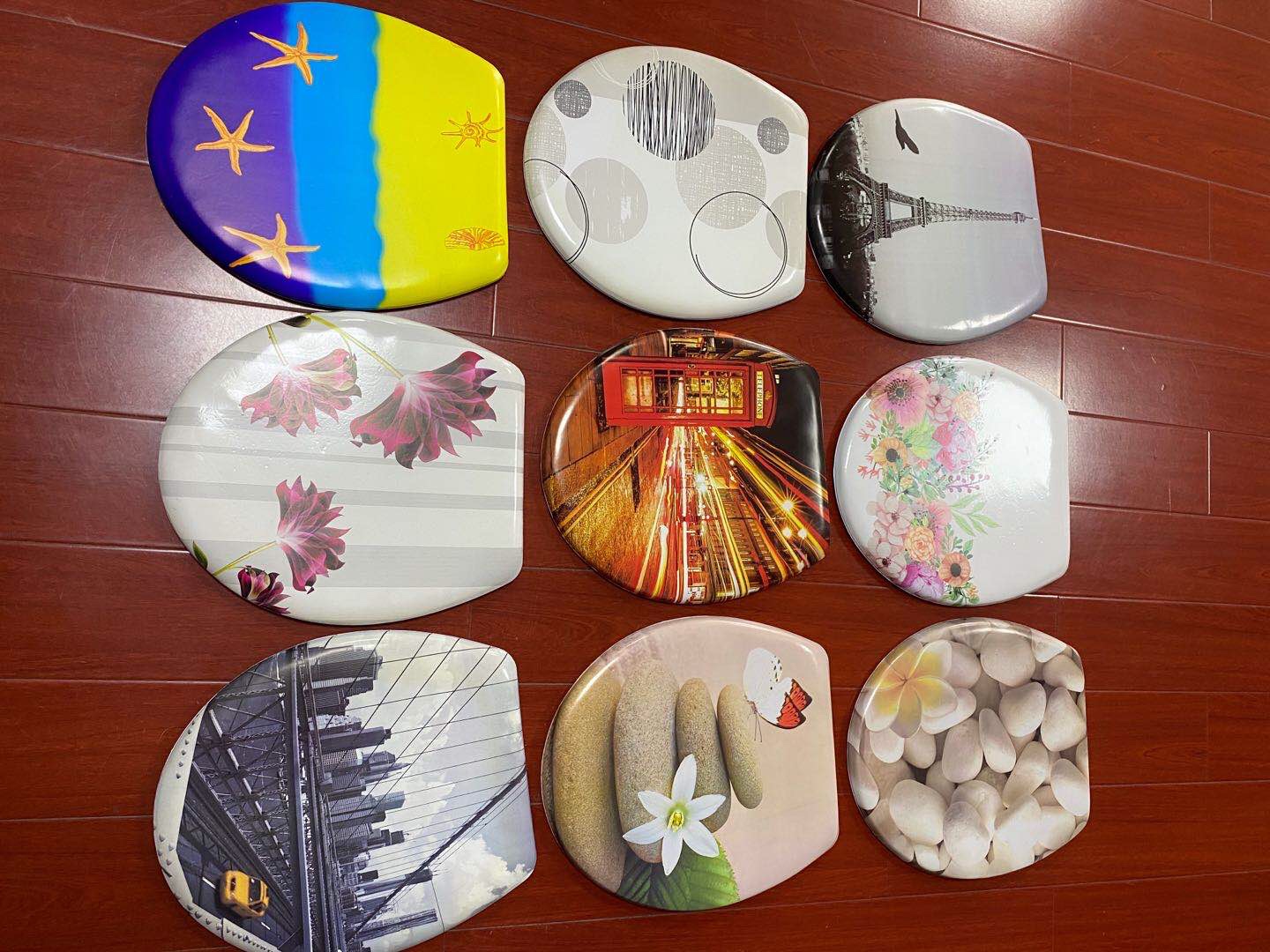 Single-sided printed ordinary soft cover 4cm thick, popular PVC soft cover plate for foreign trade, randomly mixed with 17-inch detail image 4