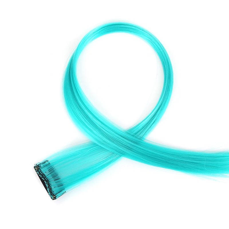 Colored wig pieces and hair dye pieces in stock undefined