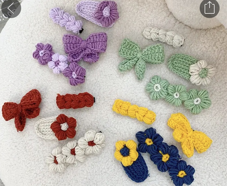 Wool Hand Hook Small Flower Item Picture