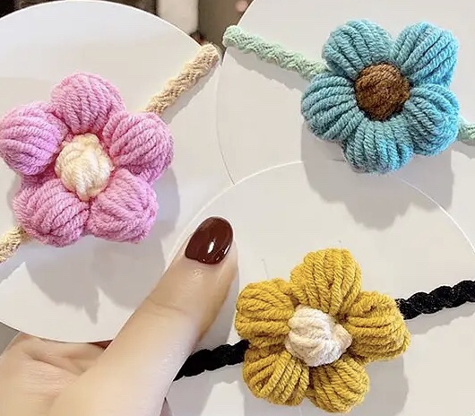 Milk Cotton Bubble Flowers Item Picture