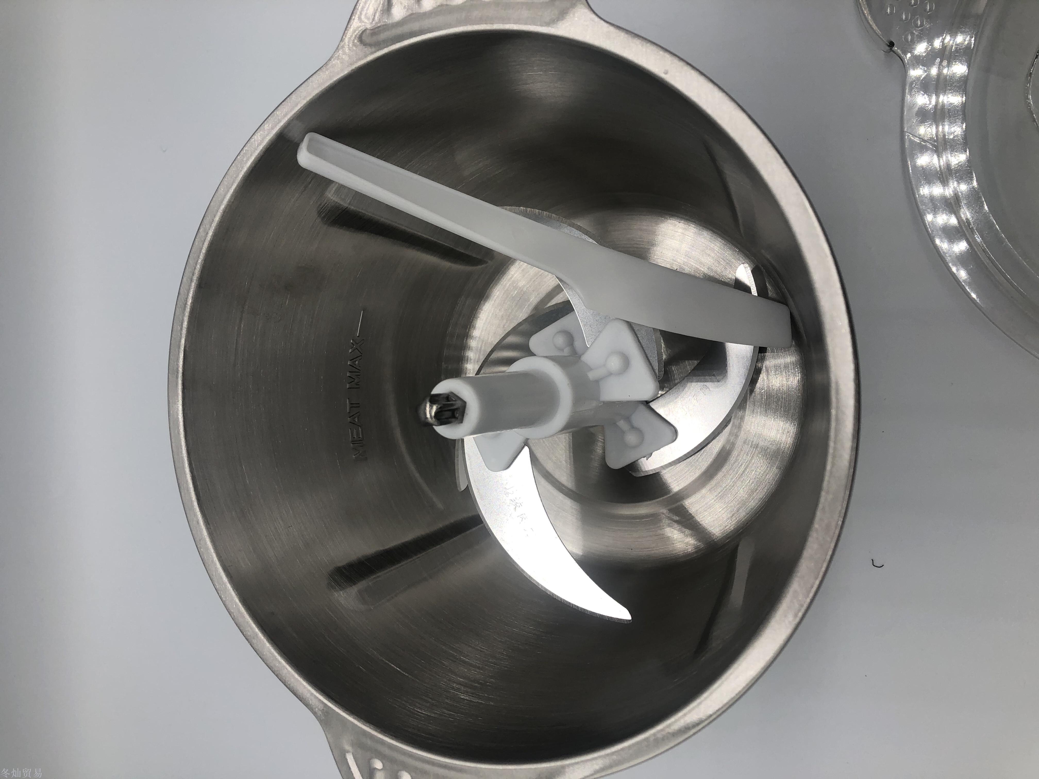 3l stainless steel meat grinder, household electric stainless steel filling auxiliary food machine, blender, food processor, meat mixer Item Picture
