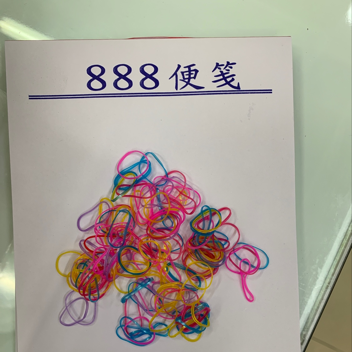 Small Colorful Rubber Band full figure