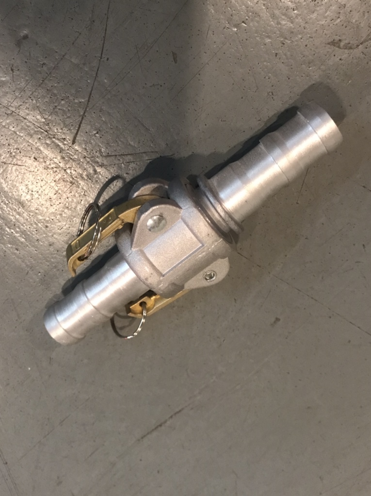 1-inch aluminum alloy quick connector