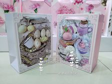 厂家直销复活节兔子彩蛋图案纸质礼品包装纸袋批发 卡通礼品袋