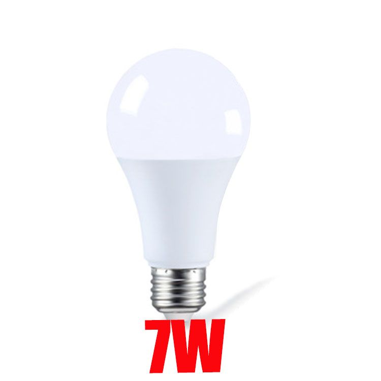 2019 hot sale Plastic cladding aluminum 2 years warranty best quality Wholesale 7w lamp High lumen led lighting bulb thumbnail