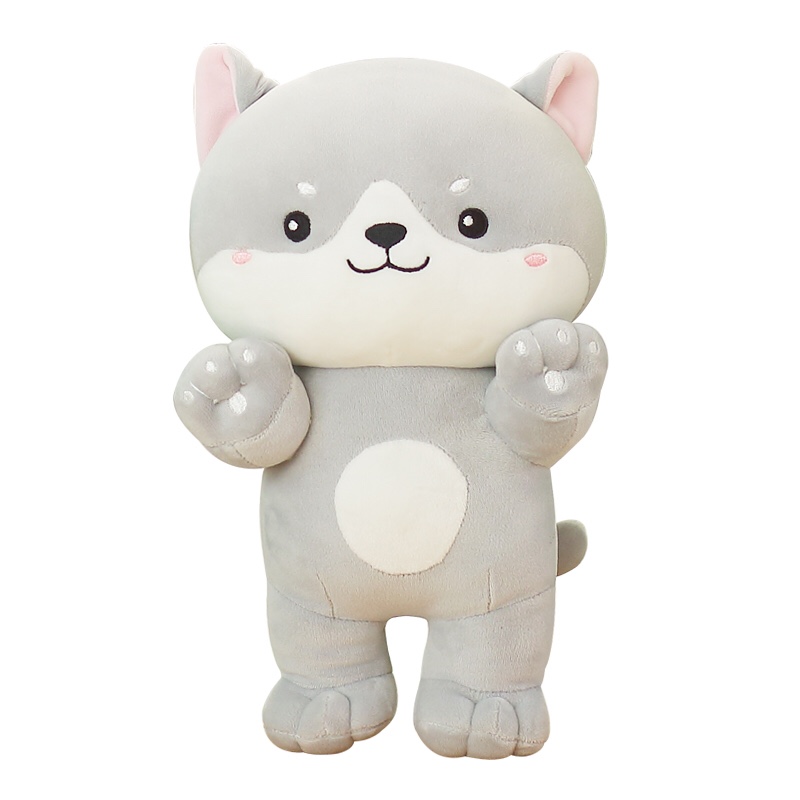 The 2022 new plush toy figurines of lions, dinosaurs, huskies and babies are soft to the touch, comfortable and do not shed