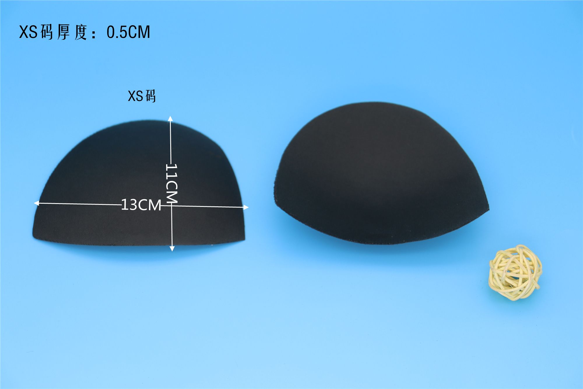 厂家直销高品质舒适服装辅料半圆JL8罩杯详情图6