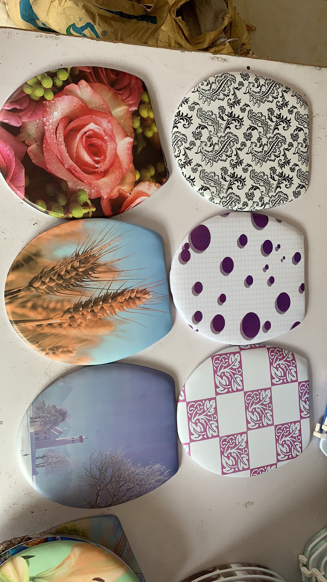 Single-sided printed ordinary soft cover 4cm thick, popular PVC soft cover plate for foreign trade, randomly mixed with 17-inch undefined