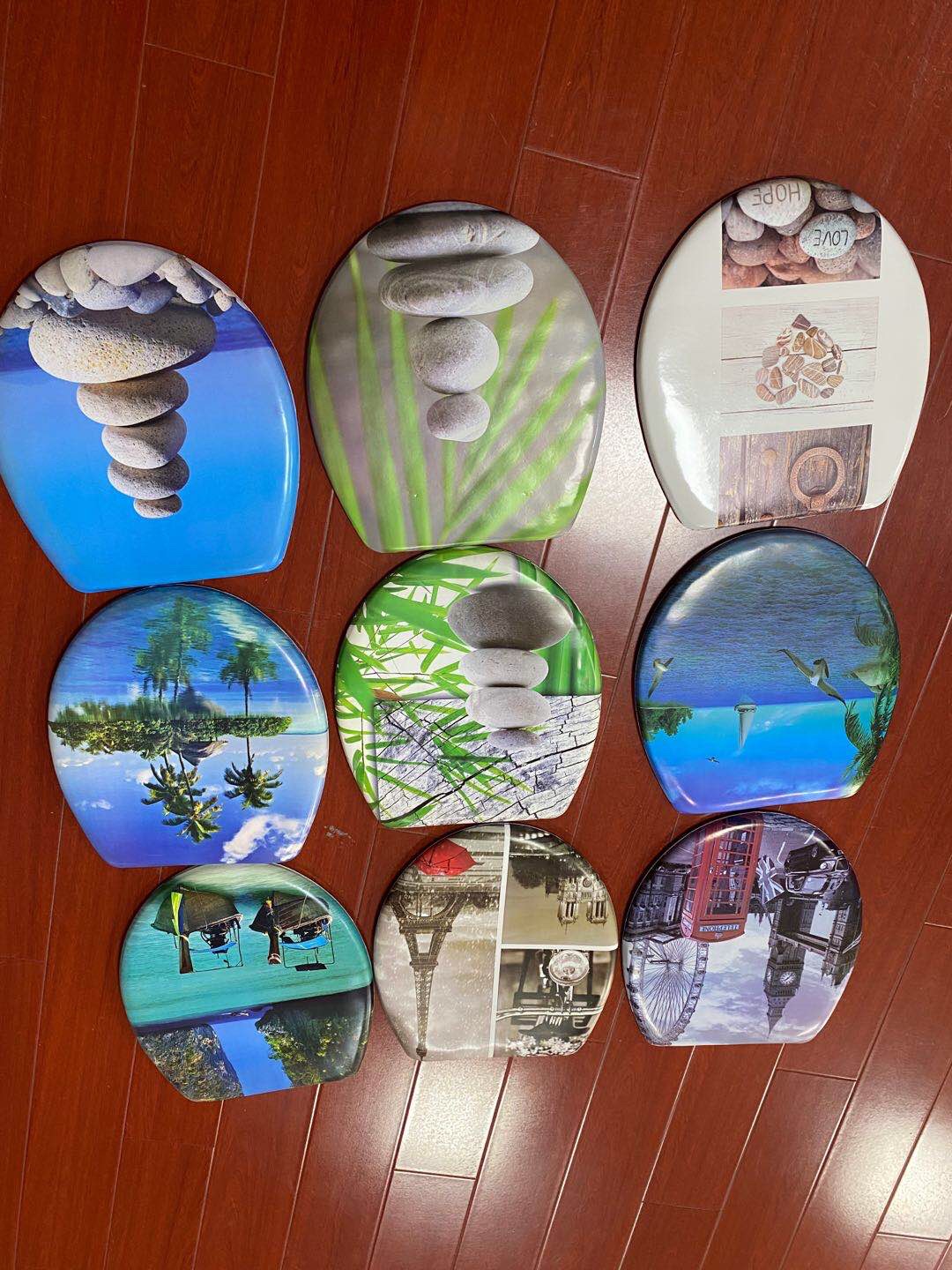 Single-sided printed ordinary soft cover 4cm thick, popular PVC soft cover plate for foreign trade, randomly mixed with 17-inch detail image 5