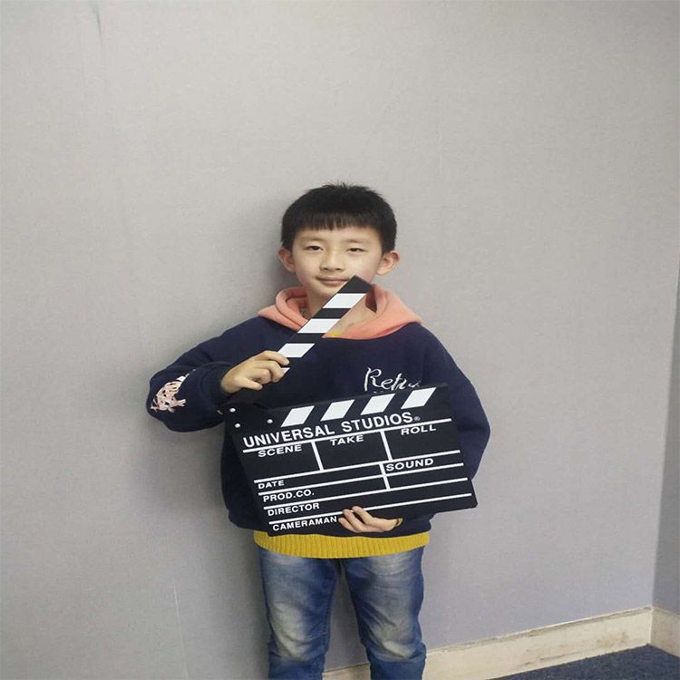 拍照道具摆件导演板木制场记板抖音视频拍摄网红直播间装饰摄影详情图7