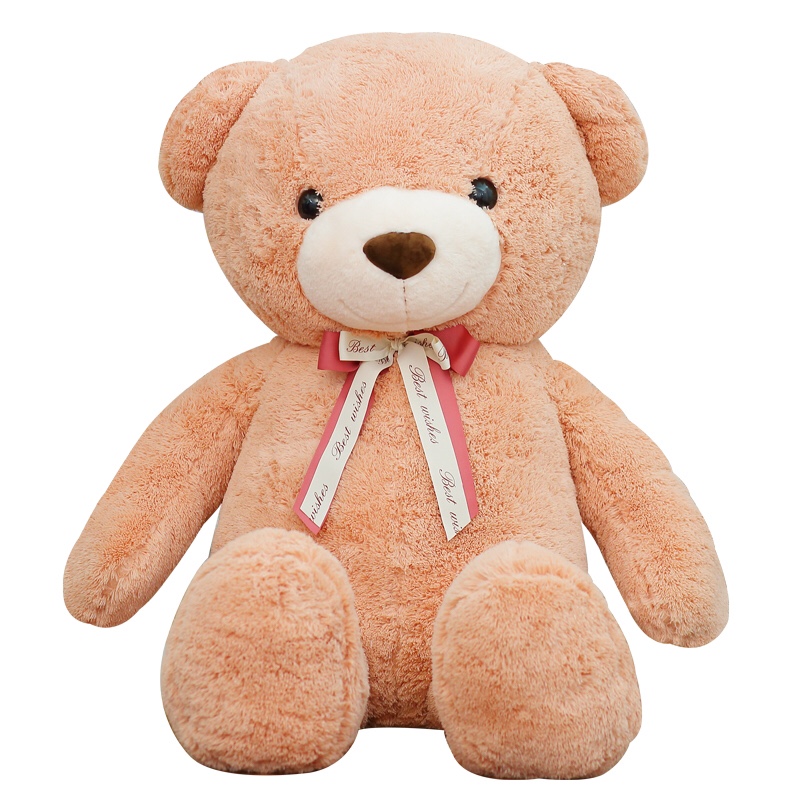 The 2022 new plush toy wedding bear, which doesn't shed, is a high-end gift for boys and girls in supermarkets