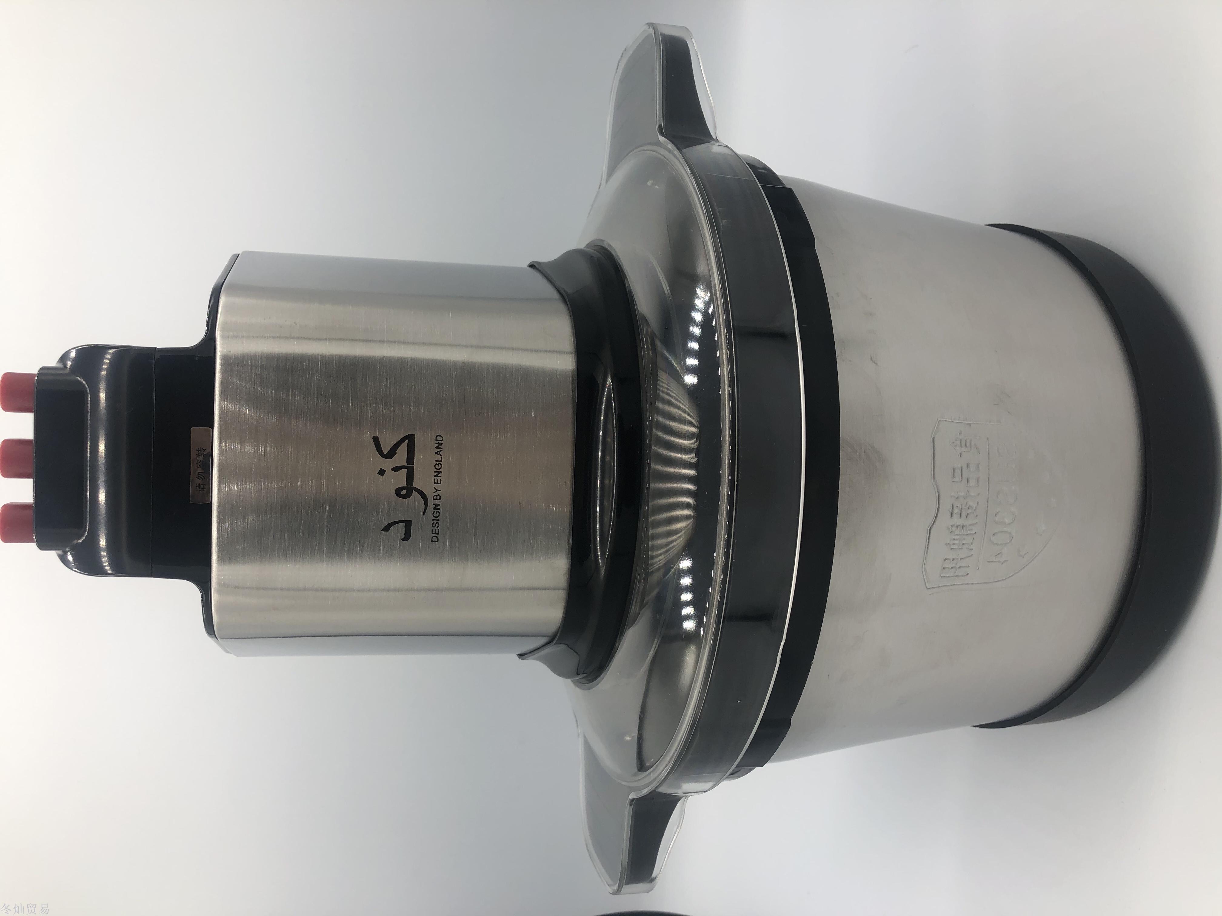 6L meat grinder, household electric stainless steel small filling and complementary food machine, blender, food processor, meat mixer Specification image
