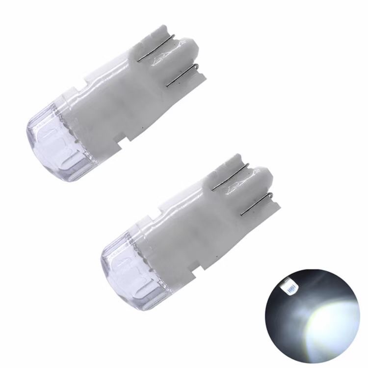 Automotive LED width indicator lights, ultra-bright ceramic running lights, 12-volt white light flashing decorative lights Item Picture