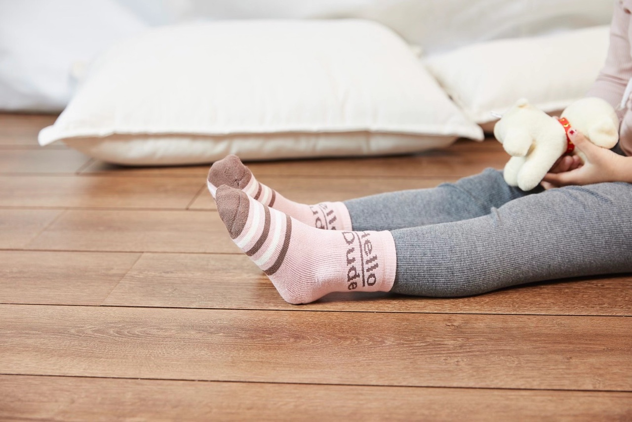 Combed cotton children's socks 1
