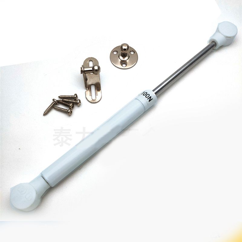 Pneumatic support rod rubber head pneumatic support hydraulic cabinet door ceiling cabinet up and down door support rod pneumatic rod hardware accessories Application Scenario