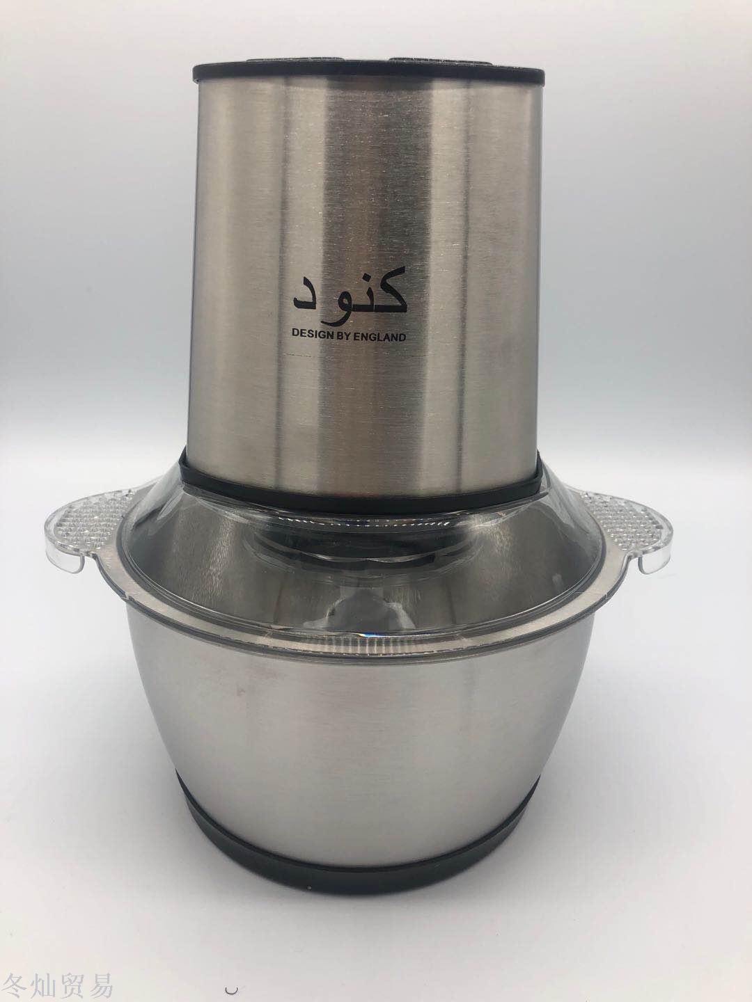 2L stainless steel household meat grinder details Picture