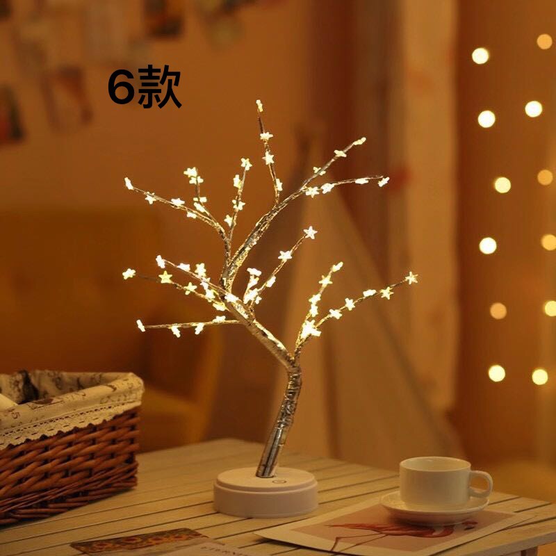 Universal plastic lighting, Christmas tree lights, night lights, bedside decorative lights