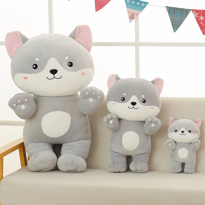 The 2022 new plush toy figurines of lions, dinosaurs, huskies and babies are soft to the touch, comfortable and do not shed Application Scenario
